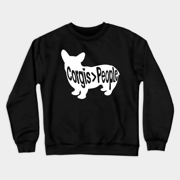 Corgis > People Crewneck Sweatshirt by IhateDumplings